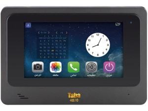آیفون تصویری تابا مدل TVD-4070 با صفحه لمسی