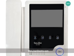 آیفون تصویری کالیوز مدل 432MI با پنل سه واحدی مدل نگار