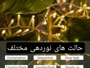 ریسه ال ای دی ۵۰ متری ضدآب سفید و آفتابی
