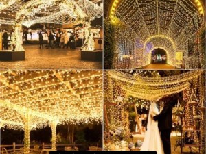 ریسه ال ای دی ۵۰ متری ضدآب سفید و آفتابی