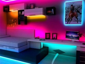 ریسه ال ای دی RGB ۵ متری با ریموت و آداپتور