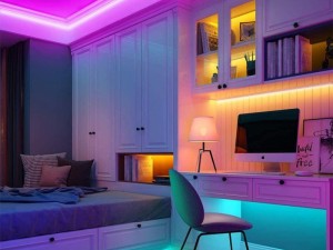 ریسه ال ای دی RGB ۵ متری با ریموت و آداپتور