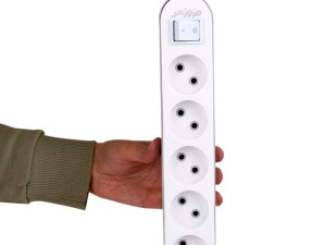 چندراهی برق ۵ خانه فروزش FR355 با کابل ۱.۸ متری