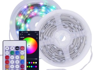 ریسه نواری هوشمند ۱۰ متری RGB بلوتوثی ۱۶ میلیون رنگ