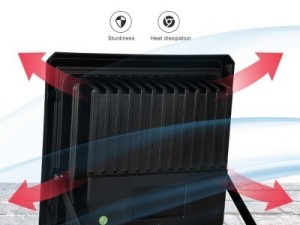 پروژکتور خورشیدی مودی مدل IR-MD72100 ظرفیت ۱۰۰ وات نور مهتابی