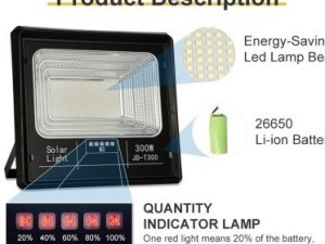 پروژکتور خورشیدی مودی مدل IR-MD72100 ظرفیت ۱۰۰ وات نور مهتابی