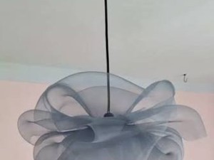 لوستر توری دفرمه ترند فانتزی طرح گل - قطر 90