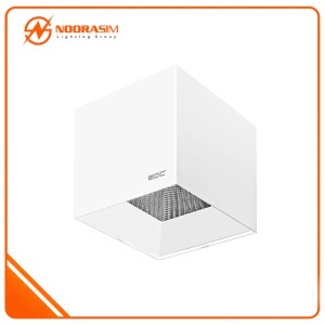 چراغ سقفی روکار کیوب بدنه سفید 32 وات EDC
