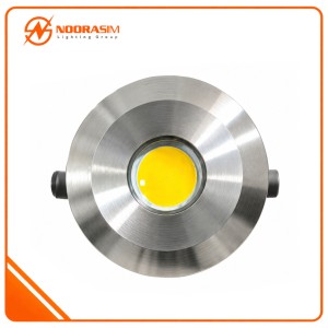 چراغ دفنی زهره گرد لنز محدب (60 درجه) زمرد نور اسپرلوس 3W (SMD)