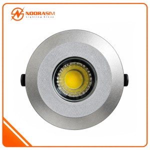 چراغ دفنی زهره گرد لنز محدب (60 درجه) زمرد نور اسپرلوس 1W (LED)