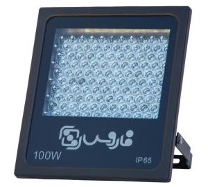 پروژکتور اس ام دی (SMD) لنزدار 100 وات فاروس با نور موضعی