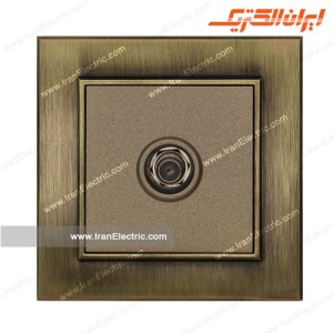 پریز آنتن SAT برلیان طرح متال زیتونی ایران الکتریک