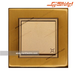 کلید کراکس (صلیبی) برلیان متال طلایی مات ایران الکتریک