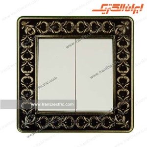 کلید دوپل پارما کرم ایران الکتریک