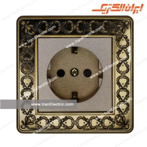 پریز برق ارت دار پارما بژ ایران الکتریک