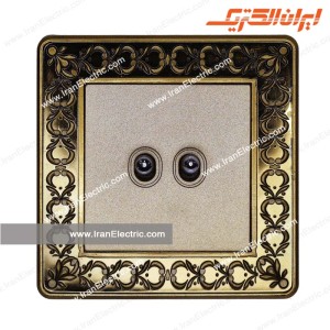 کلید دوپل اهرمی پارما بژ ایران الکتریک