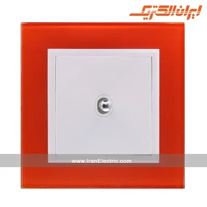 شاسی زنگ اهرمی برلیان کریستال نارنجی ایران الکتریک