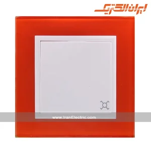 کلید کراکس برلیان کریستال نارنجی ایران الکتریک