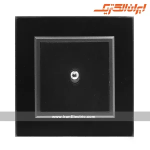 کلید یک پل اهرمی برلیان کریستال مشکی ایران الکتریک