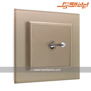 شاسی زنگ اهرمی برلیان کریستال بژ ایران الکتریک