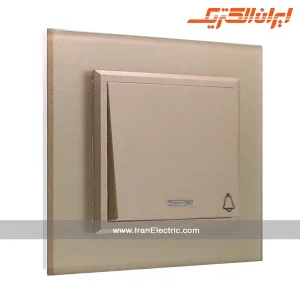 شاسی زنگ برلیان کریستال بژ ایران الکتریک