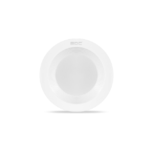 چراغ سقفی توکار دیپ اکونومی بدنه سفید گرد 6 وات EDC (ای دی سی) نور طبیعی