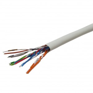 سیم و کابل تلفنی شش زوجی فویلدار 0.6 CCA هادی نور