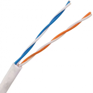 سیم و کابل تلفنی دو زوجی فویلدار 0.6 CCA هادی نور