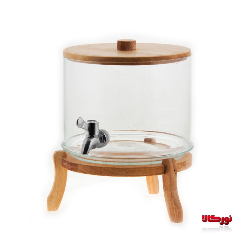 کلمن شیشه ای یک طبقه چوبی آرکو