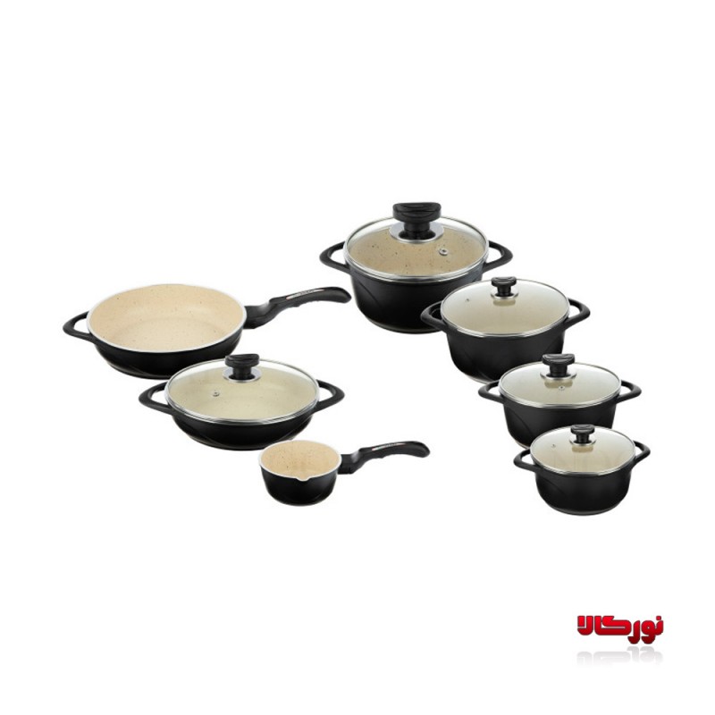 سرویس پخت و پز 12 پارچه عروس مدل ویکتوریا