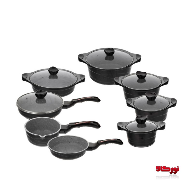 سرویس پخت ‌و پز 14 پارچه عروس مدل موج