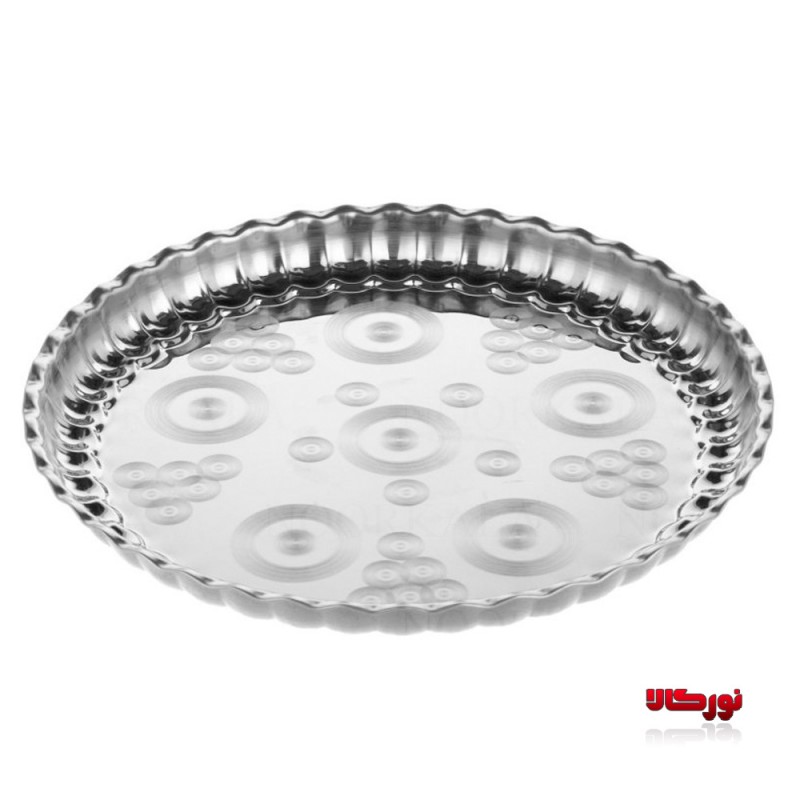 سینی استیل لب کنگره مدل NO44