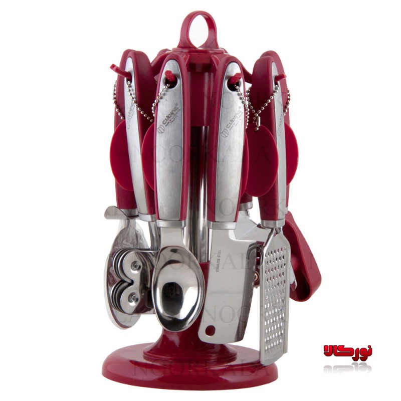 سرویس 8 پارچه ابزار آشپزی کوییزین مدل TGS8