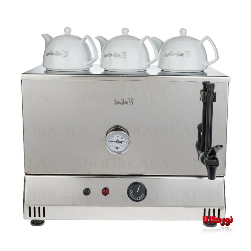 سماور برقی هتلی 30 لیتری دنیای استیل