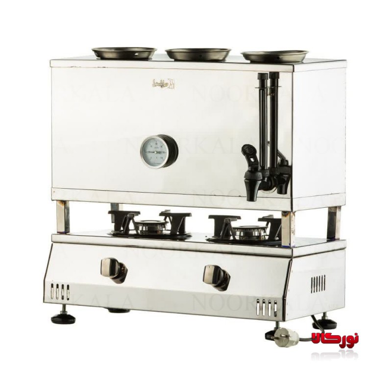 سماور گازی هتلی 30 لیتری دنیای استیل