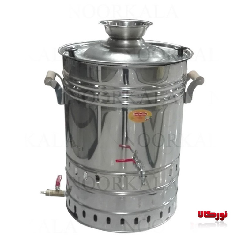 سماور گازی صنعتی 30 لیتری ایران استیل کار