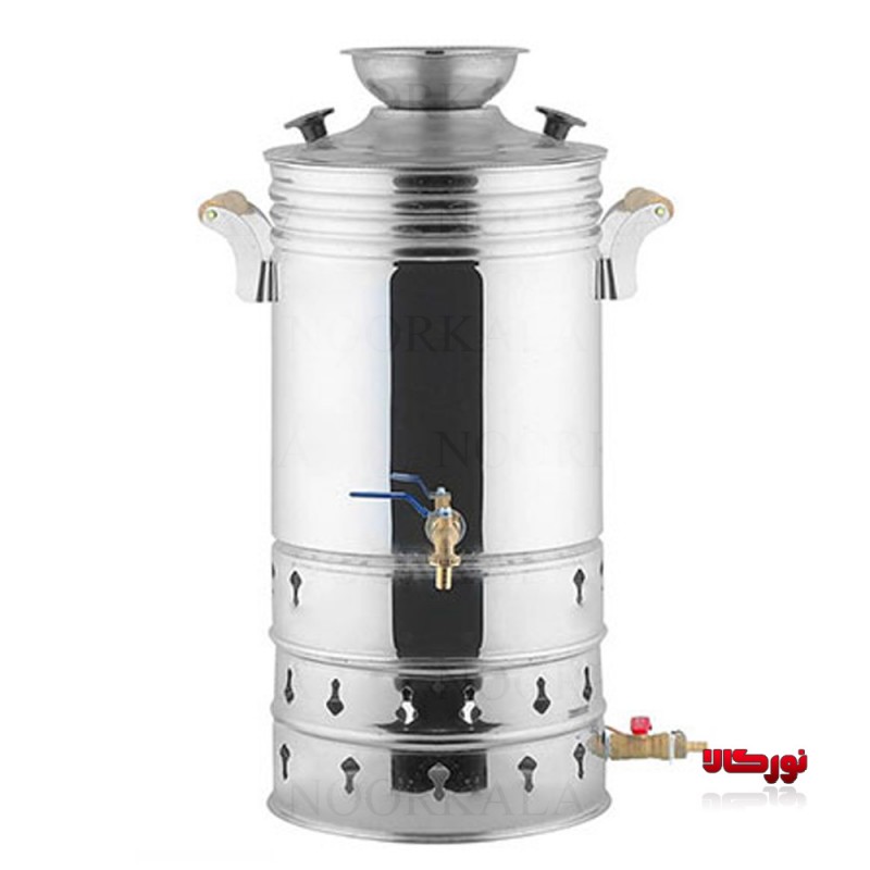 سماور گازی صنعتی 20 لیتری مهسان استیل کار