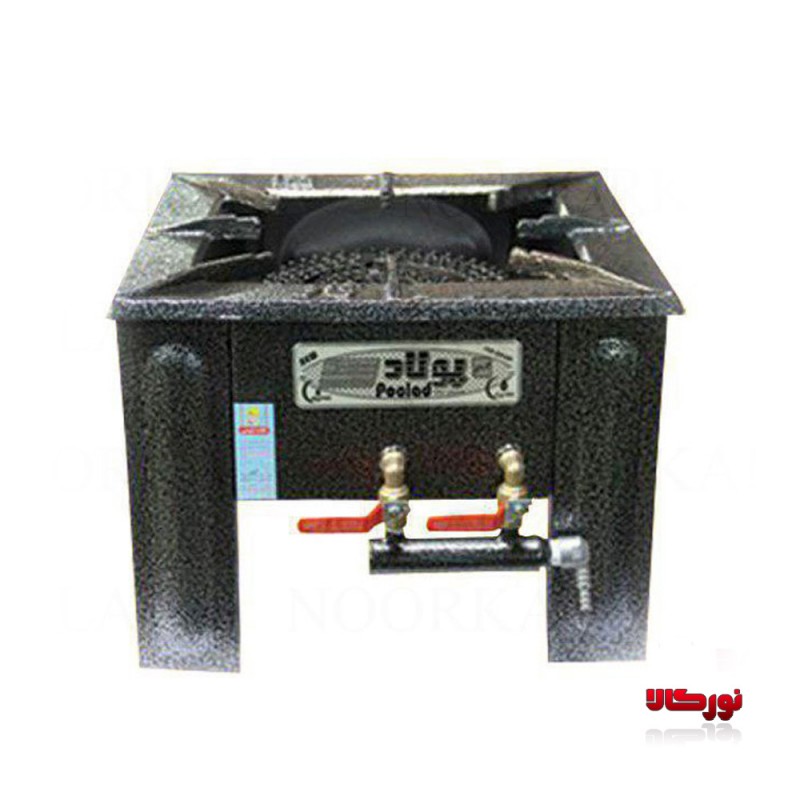 اجاق گاز پلوپزی دو شعله 50 فشار قوی آذرین پولاد