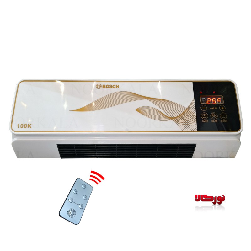 فن هیتر دیواری طرح اسپلیت