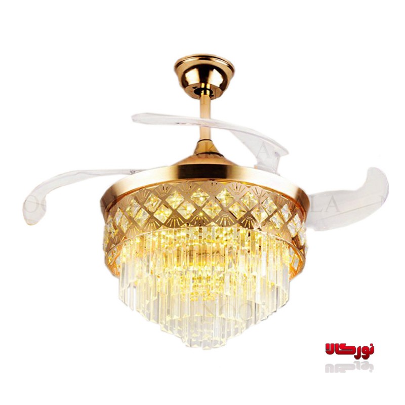 پنکه سقفی لوستری هومهر مدل 8687