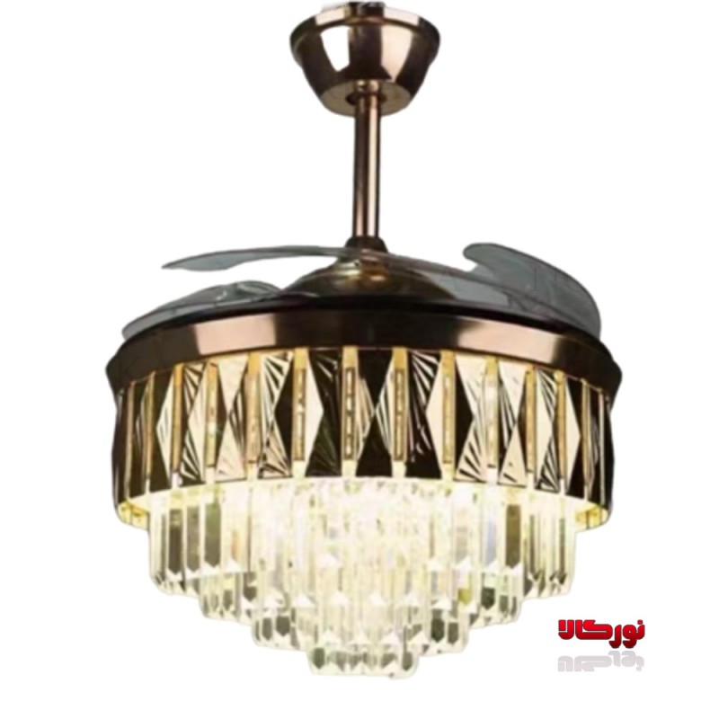 پنکه سقفی لوستری هومهر مدل 8713