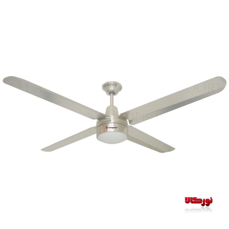 پنکه سقفی استیل 495 ساپر