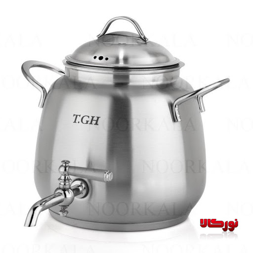 سماور روگازی 6006 استیل تابناک قیطاسی