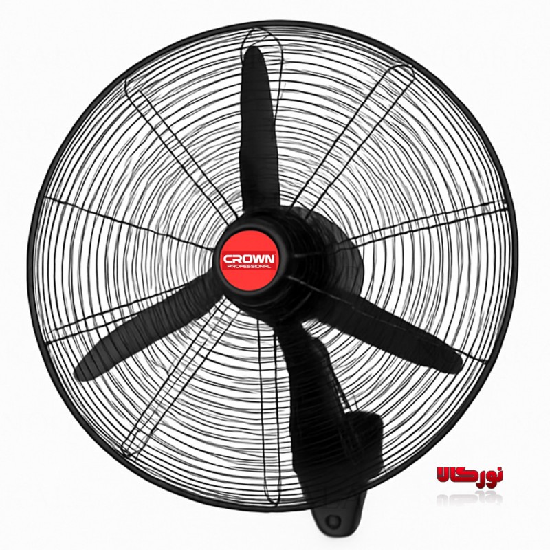 پنکه صنعتی دیواری ریموت دار 75MW کرون