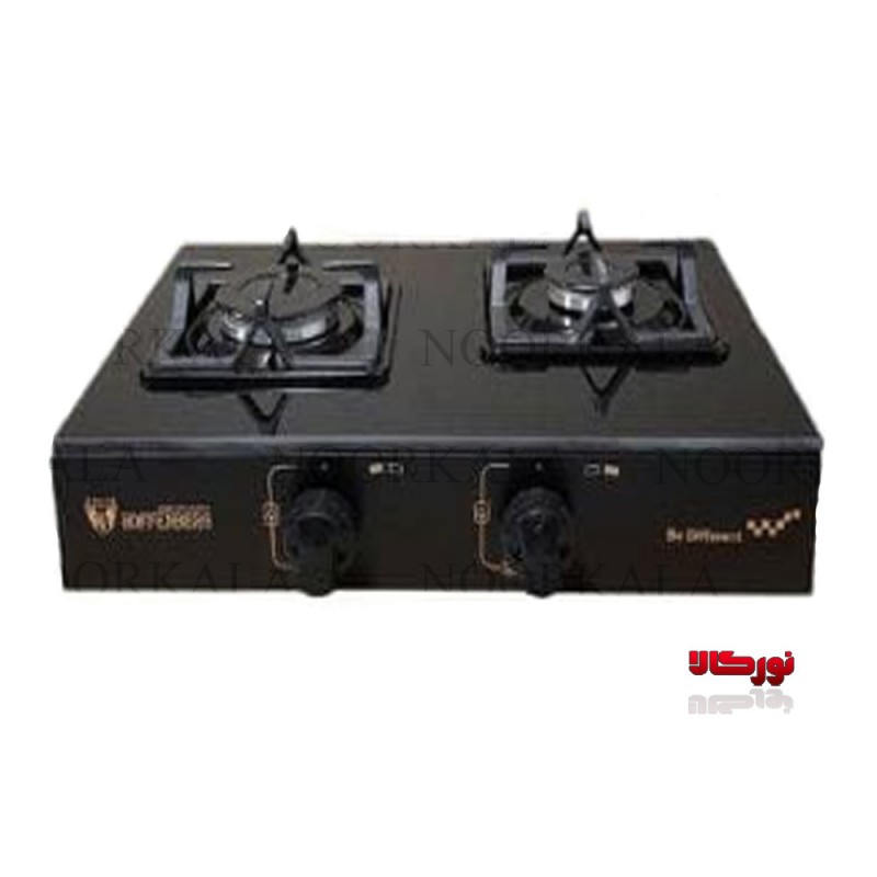 اجاق گاز رومیزی دو شعله ترموکوبل دار آتشگر مدل1006B