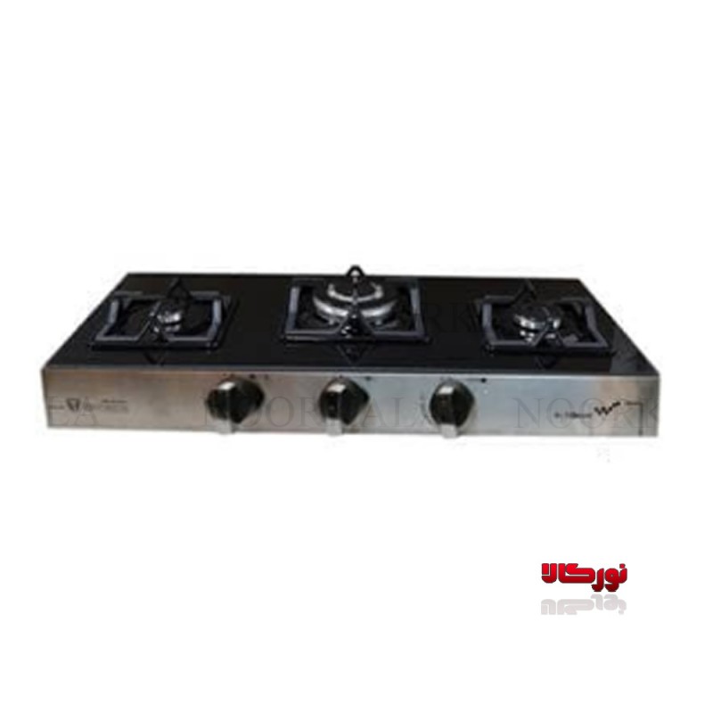 اجاق گاز رومیزی سه شعله فندک دار آتشگر مدل1007S