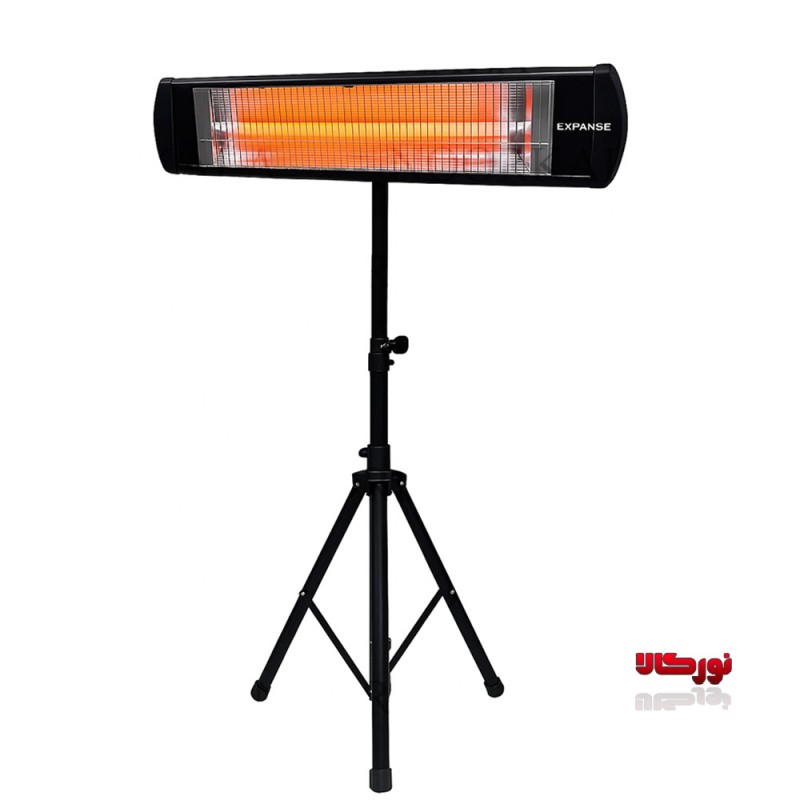 بخاری برقی تابشی اکسپنس با پایه تلسکوپی