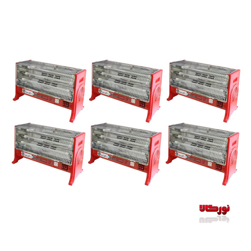 بخاری 2000 فن دار البرز کارتن 6 عددی