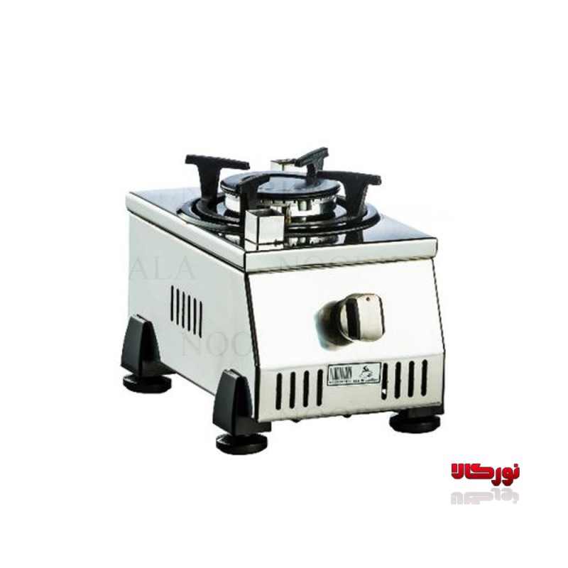 اجاق گاز رومیزی تک شعله ترموکوبل دار دنیای استیل