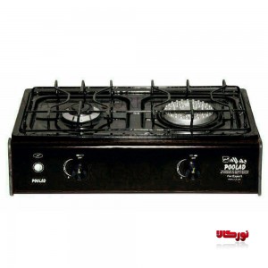 اجاق گاز رومیزی دو شعله 1000 آذرین پولاد